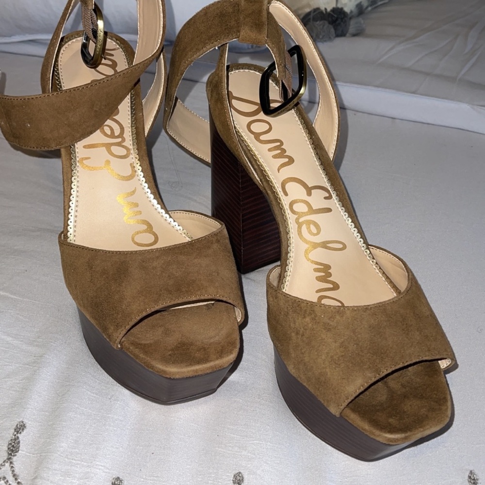 Brown Platform Heels